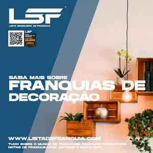 Franquias de DECORAÇÃO