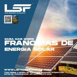 Franquias de ENERGIA SOLAR