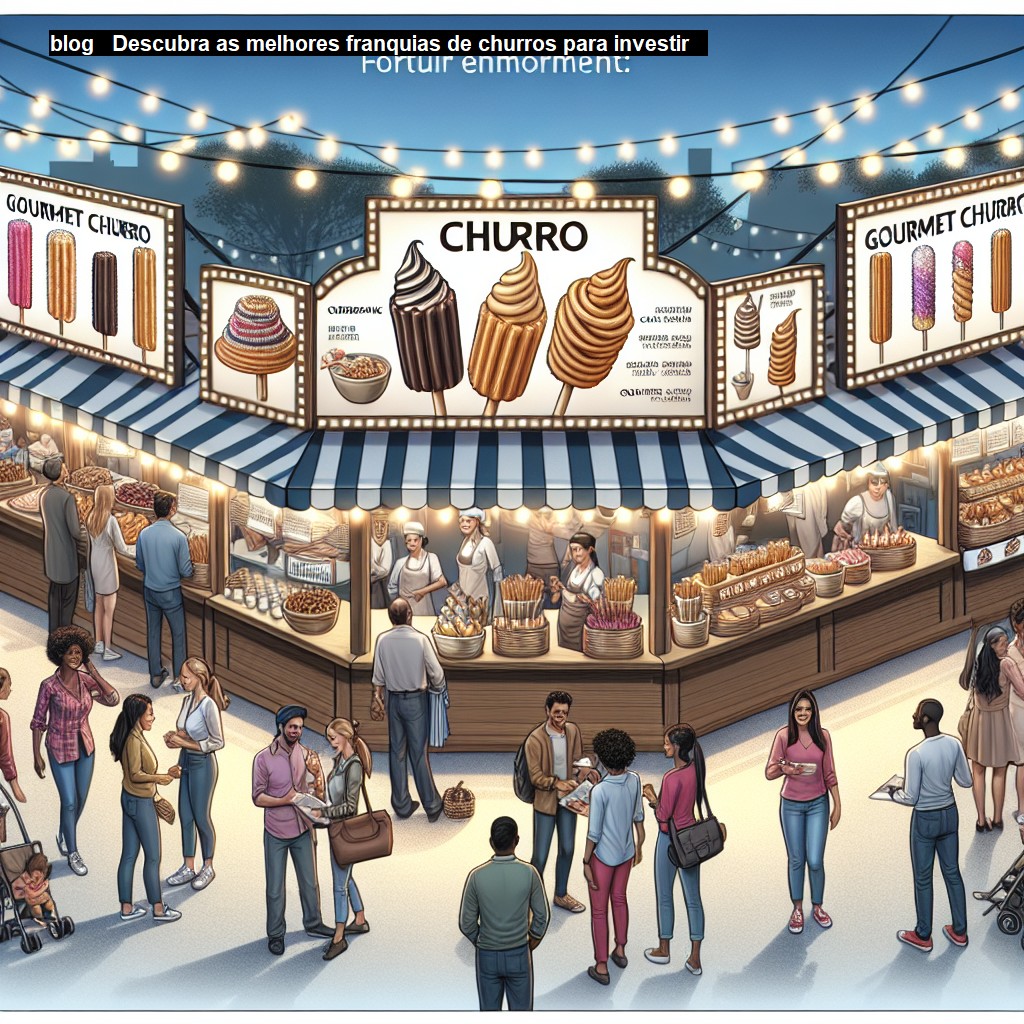   Descubra as melhores franquias de churros para investir   