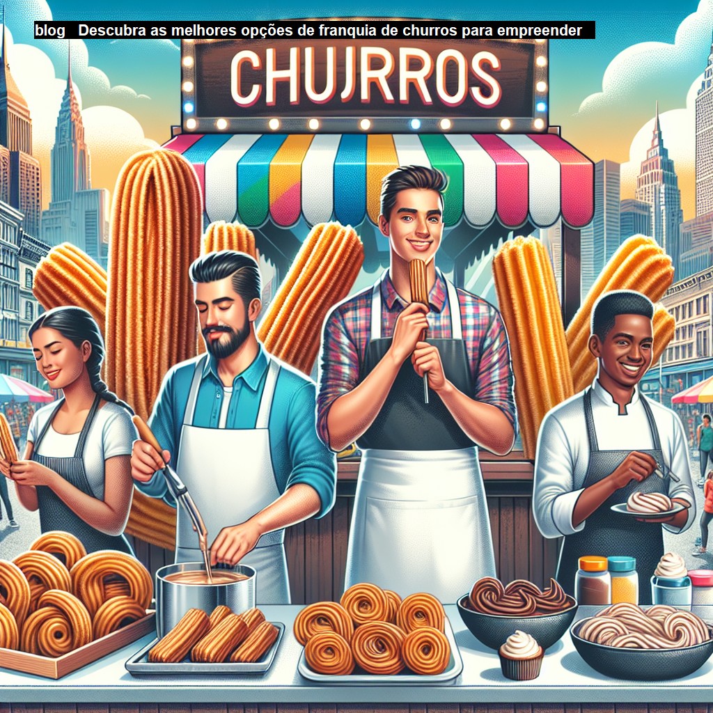   Descubra as melhores opções de franquia de churros para empreender   