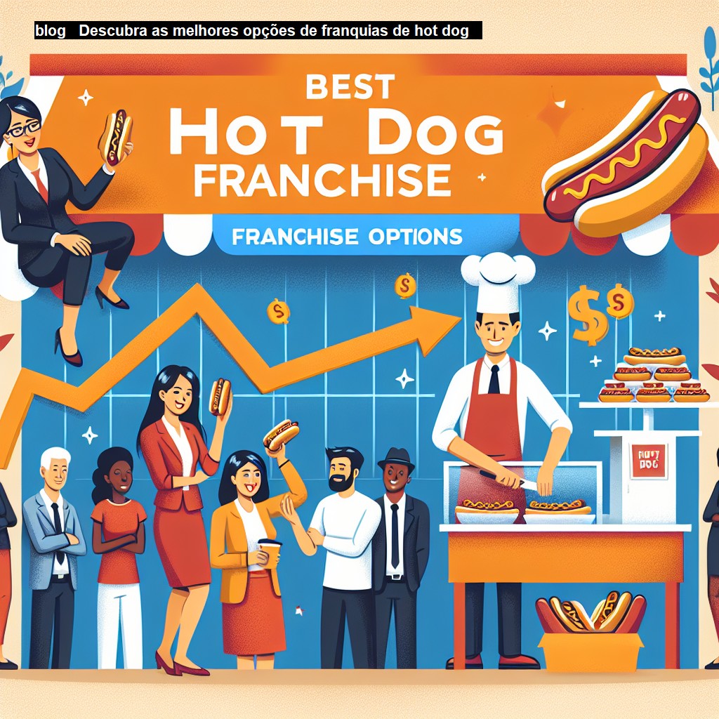   Descubra as melhores opções de franquias de hot dog   