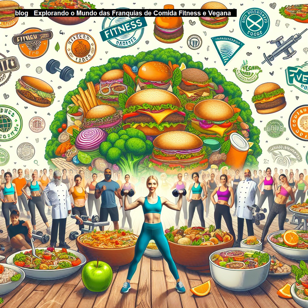  Explorando o Mundo das Franquias de Comida Fitness e Vegana   