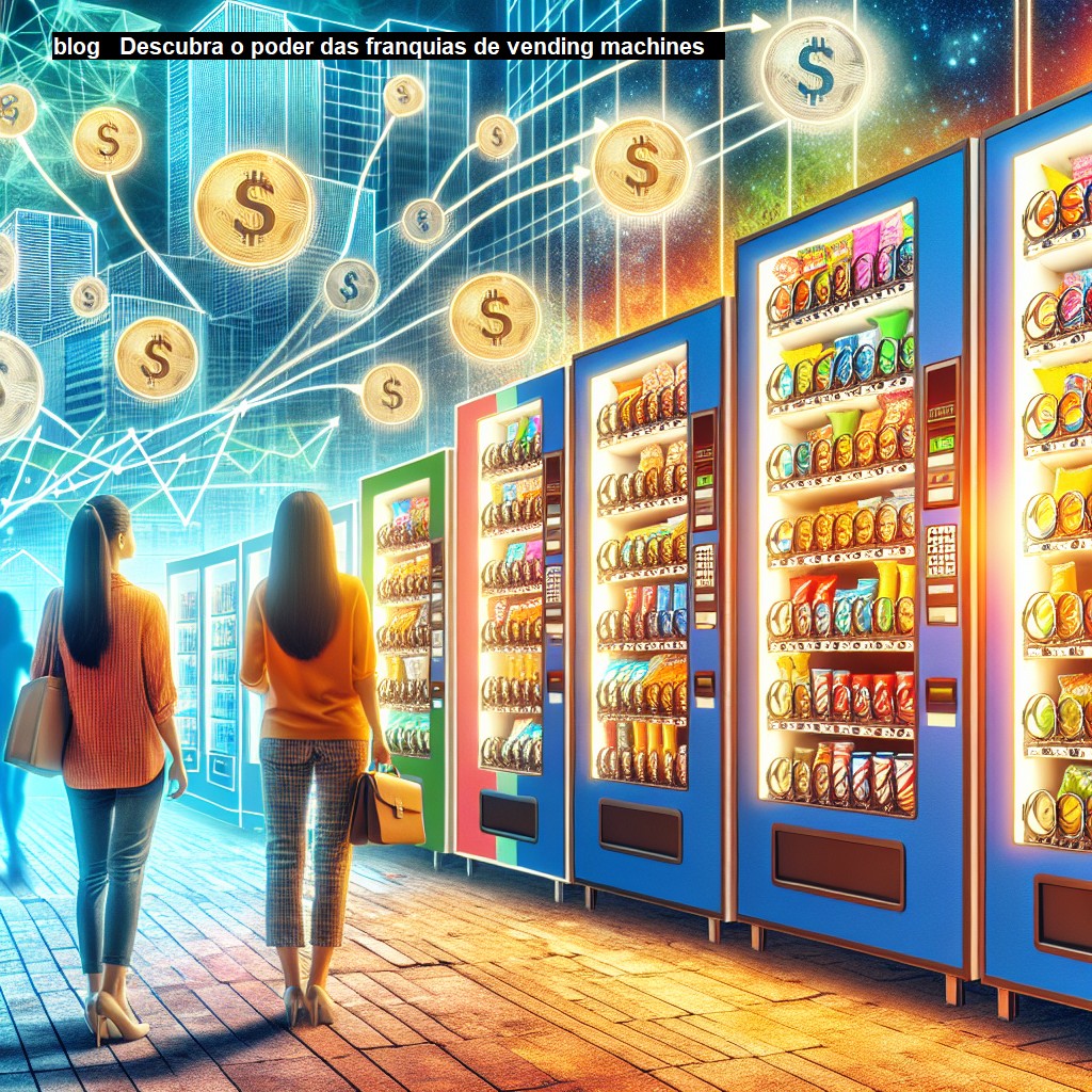   Descubra o poder das franquias de vending machines   