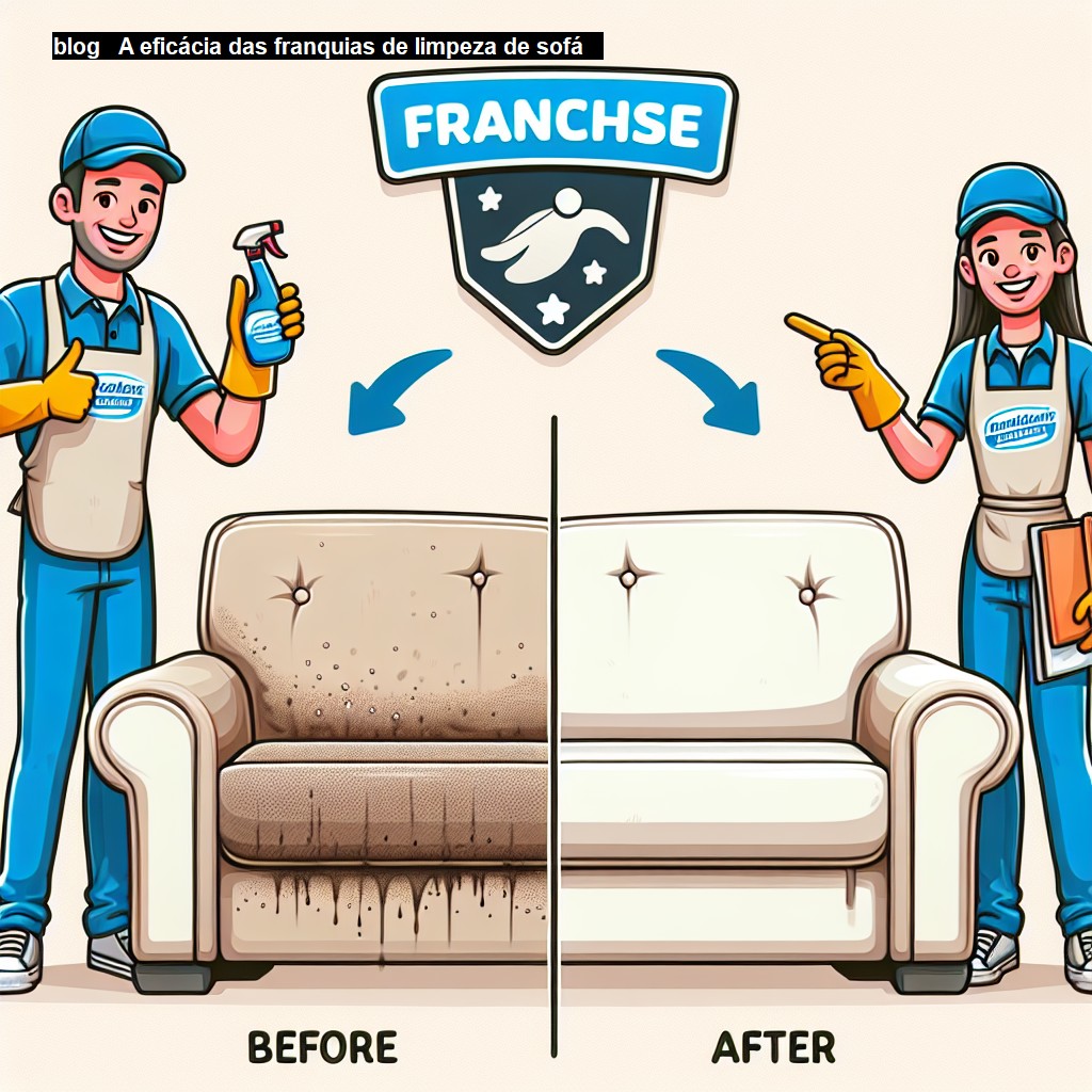   A eficácia das franquias de limpeza de sofá   