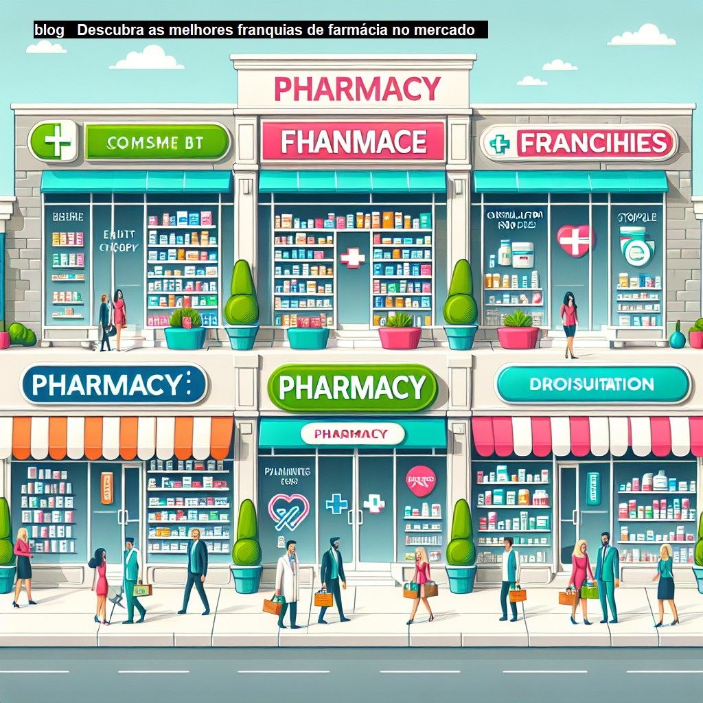   Descubra as melhores franquias de farmácia no mercado   