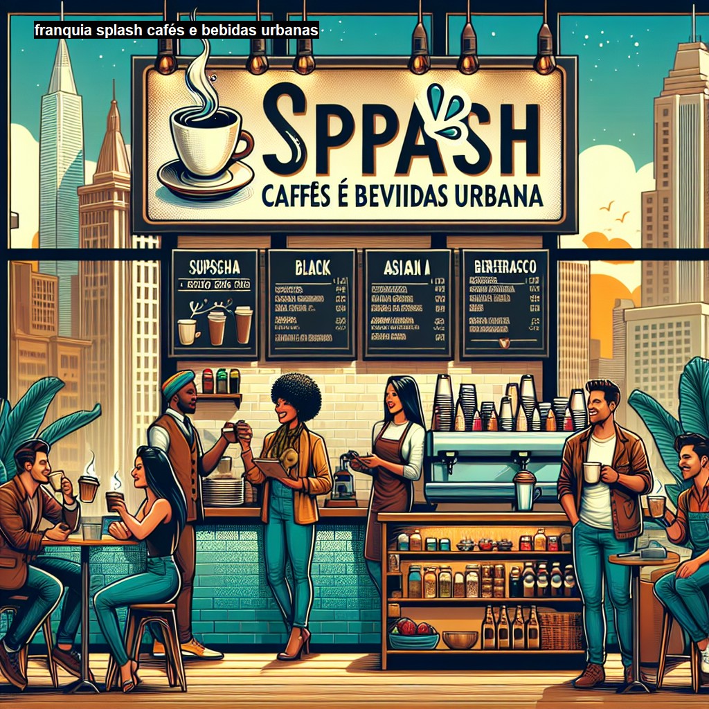 Franquia SPLASH CAFÉS E BEBIDAS URBANAS - Saiba tudo aqui |LBF