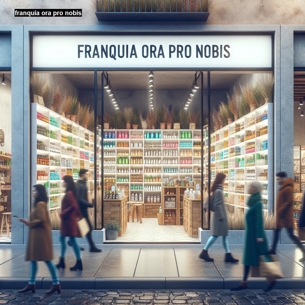 Franquia ORA PRO NOBIS - Saiba tudo aqui |LBF