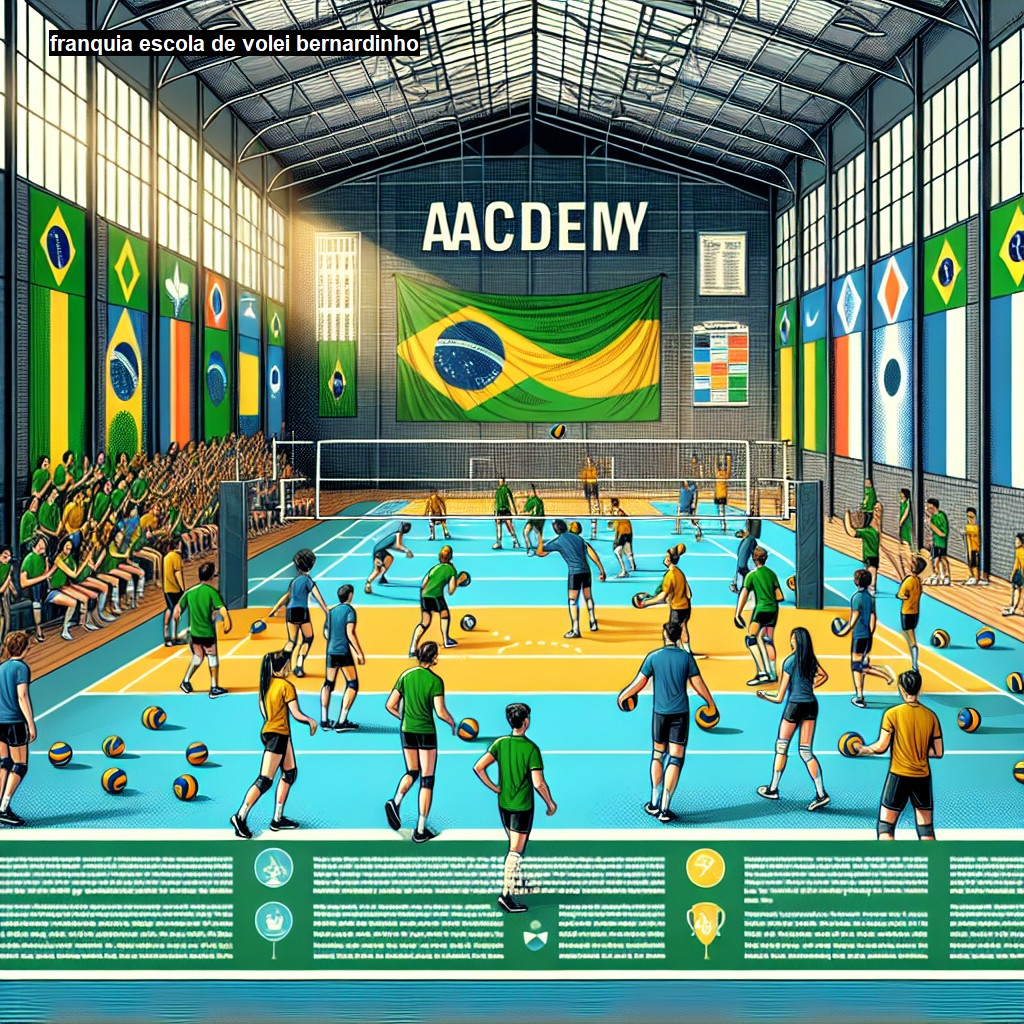 Franquia ESCOLA DE VOLEI BERNARDINHO - Quer saber mais? |LBF