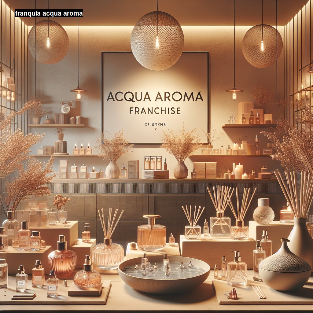 Franquia ACQUA AROMA - Saiba mais aqui |LBF