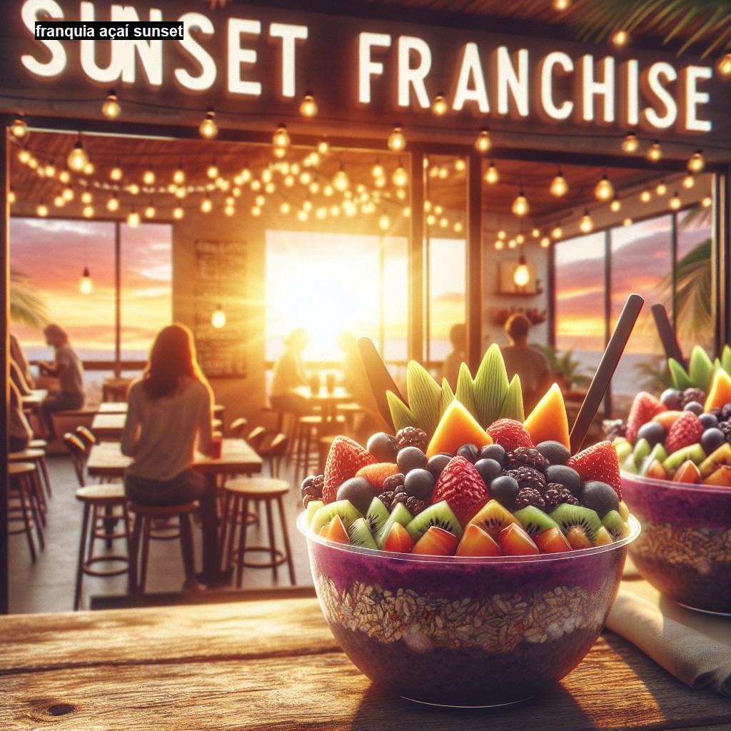 Franquia AÇAÍ SUNSET - Descrição Geral |LBF