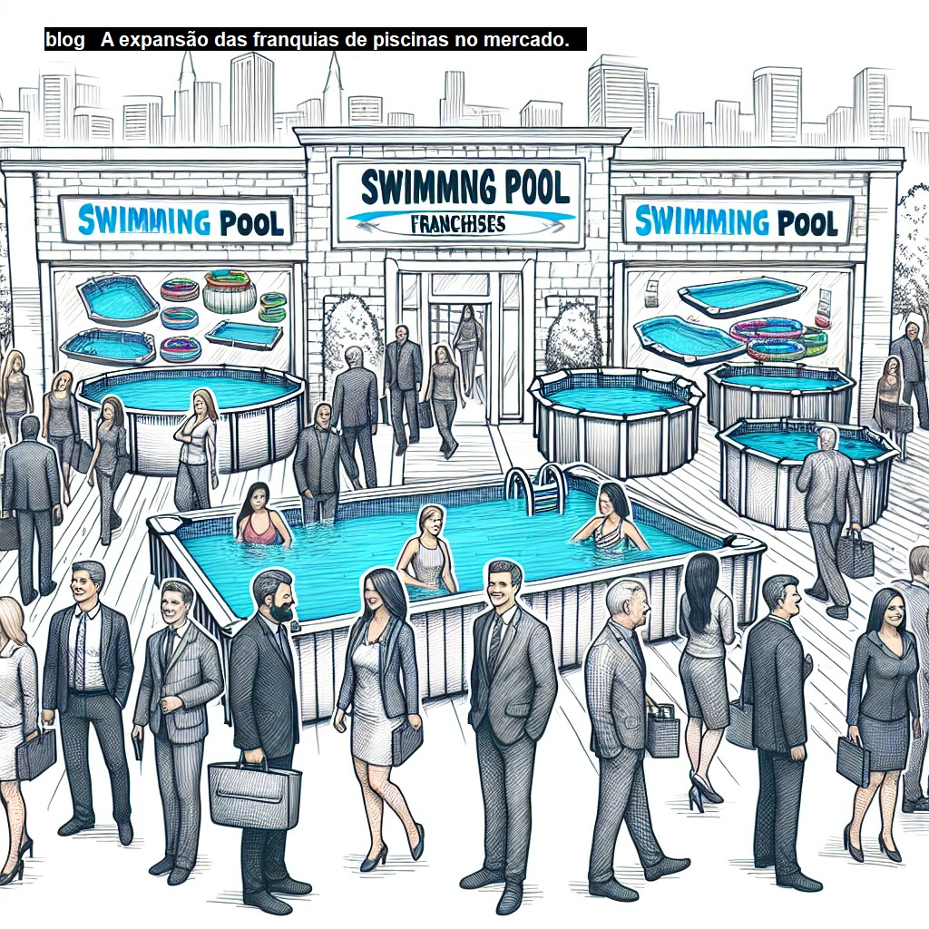   A expansão das franquias de piscinas no mercado.   