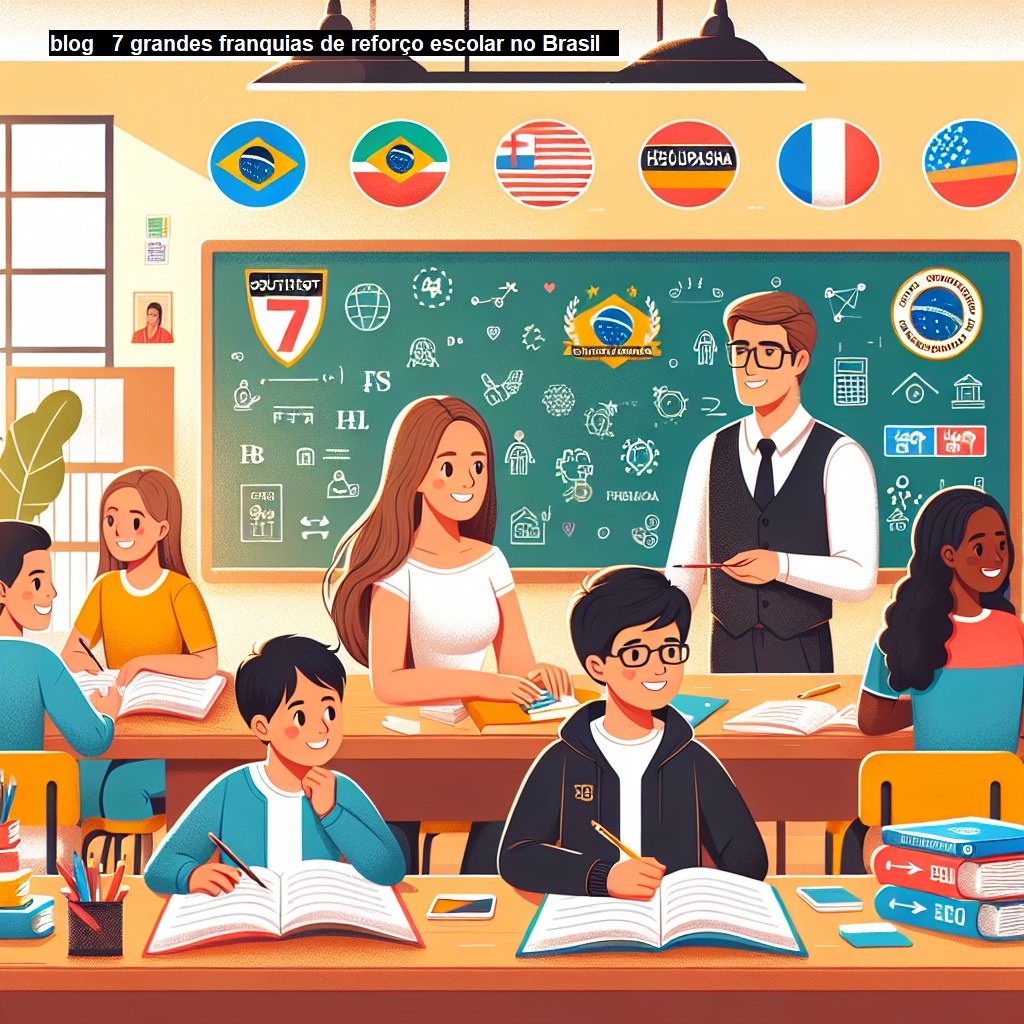   7 grandes franquias de reforço escolar no Brasil   