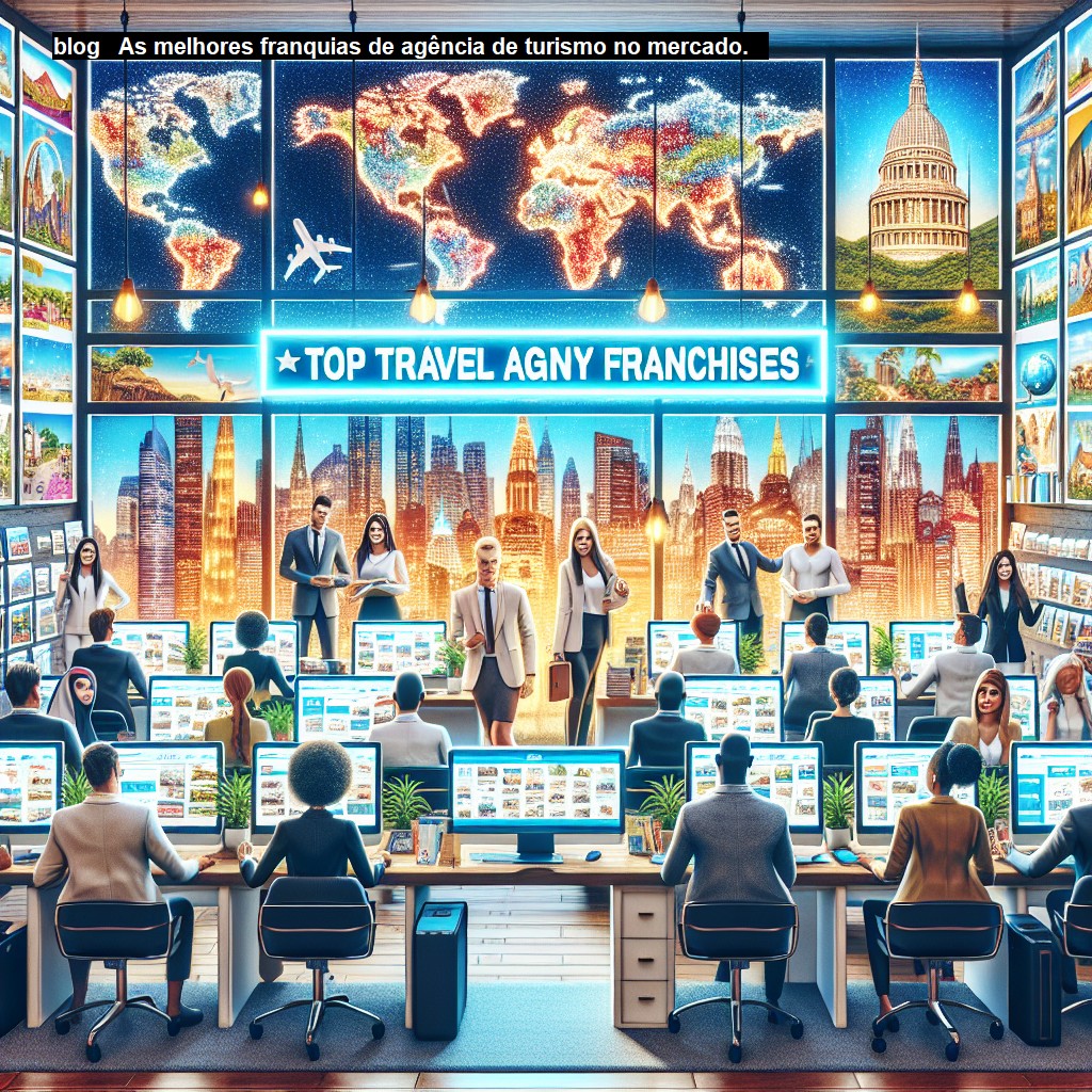   As melhores franquias de agência de turismo no mercado.   