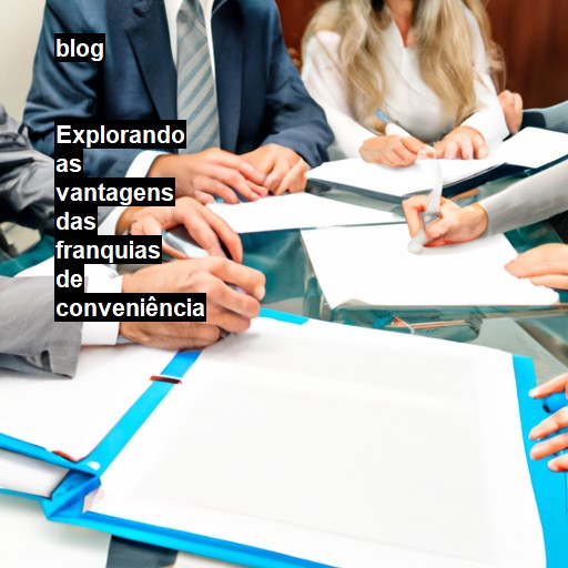   Explorando as vantagens das franquias de conveniência  