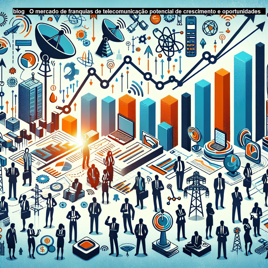   O mercado de franquias de telecomunicação potencial de crescimento e oportunidades   