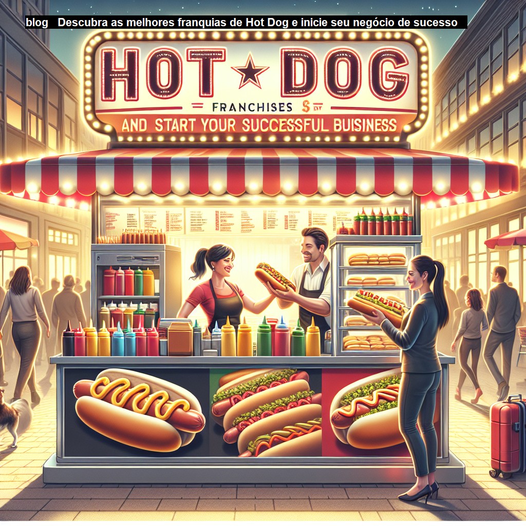   Descubra as melhores franquias de Hot Dog e inicie seu negócio de sucesso   