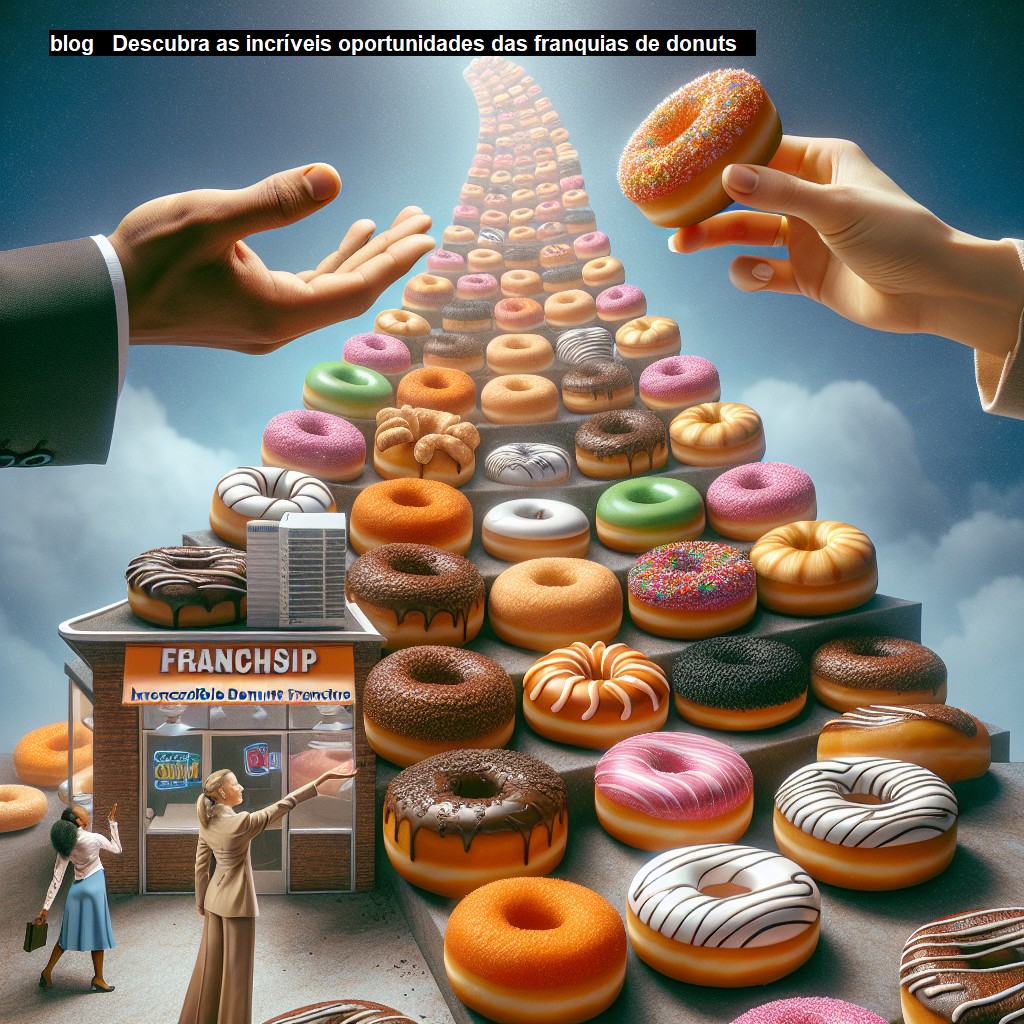   Descubra as incríveis oportunidades das franquias de donuts   