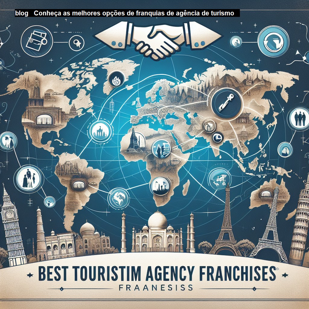   Conheça as melhores opções de franquias de agência de turismo   