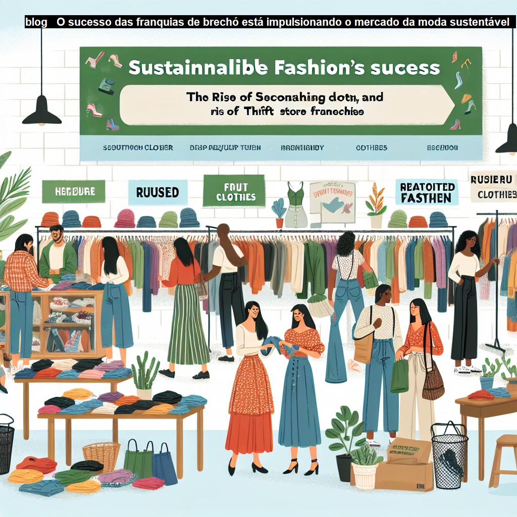  O sucesso das franquias de brechó está impulsionando o mercado da moda sustentável   