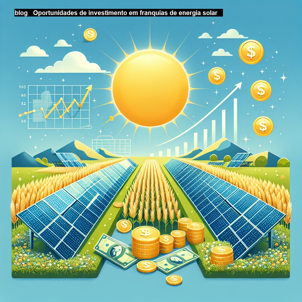   Oportunidades de investimento em franquias de energia solar   